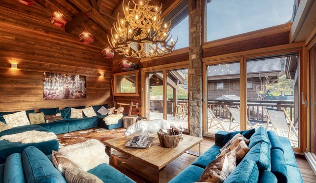 Luxurious 5 * family chalet Morzine-Portes du Soleil 16 people