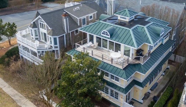 Luxurious 6-Bedroom Beach Home with Ocean Views, Game Room & Elevator!