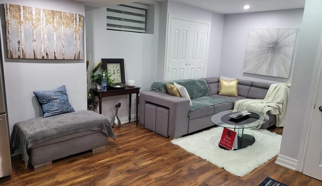 Luxurious Apt 2BRs+1BA Spacious Modern, w. parking
