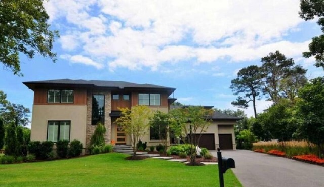 Luxurious Beachfront Oasis with Private Pool, Pier, & Easy Access to Rehoboth