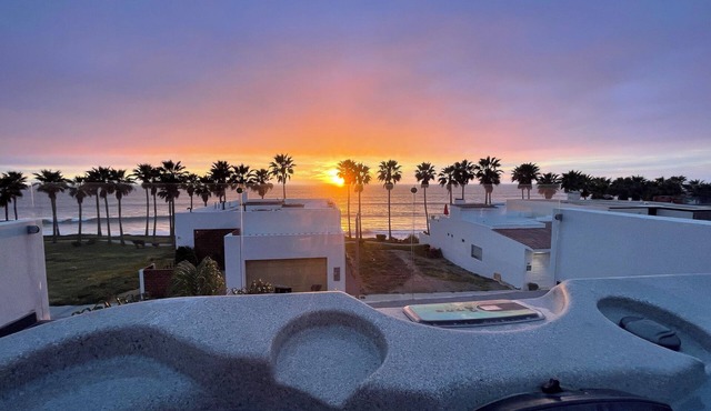 "Luxurious Beachfront House in Puerta Del Mar, Rosarito – 4 Bed, 3 Bath