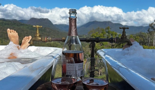 Luxurious cabin designed to capture the breath-taking mountain views.