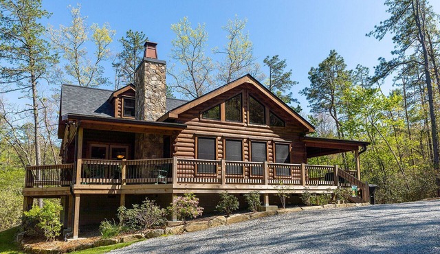 Luxurious Cabin in DuPont State Forest near trails and recreation.