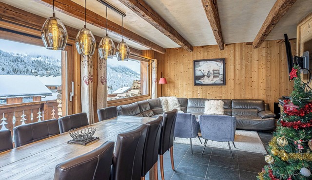 Luxurious chalet Méribel Center, 10 people