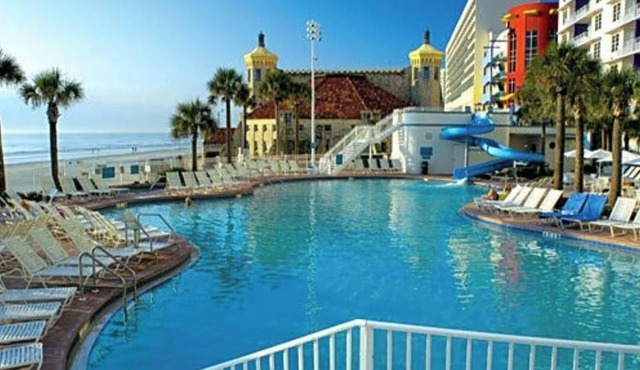 luxurious Club Wyndham Ocean walk beachfront resort for Daytona 500 week 2027