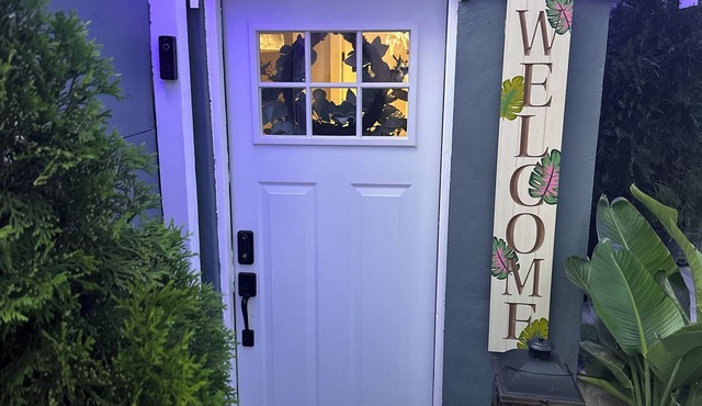 Luxurious cozy space. In an urban neighborhood.