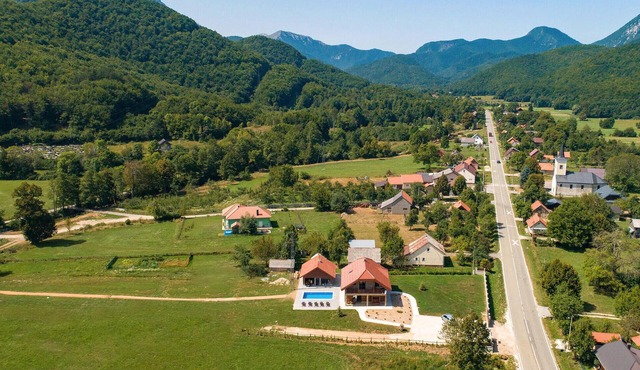 Luxurious home in Brusane with sauna