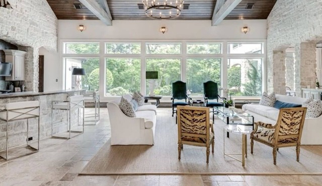 luxurious home with Pool, Hot Tub, Fitness Room, Theater and separate Casita.