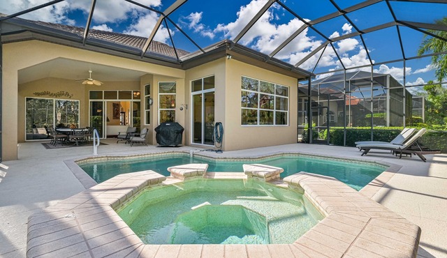 Luxurious Mediterranean Style Home! The finest finishes - Private Heated Pool