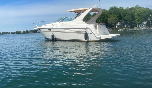 Luxurious mini yacht on Lake Norman