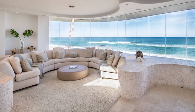 Luxurious Oceanfront Beach House on a Private Beach. Must read description!