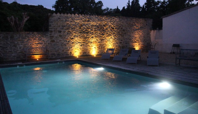 Luxurious old stone barn conversion for 8 people with a swimming pool