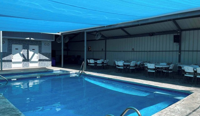 Luxurious Private-Pool Resort with Full Kitchen and Loungers
