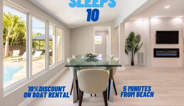 Luxurious Remodeled Intracoastal Vacation House