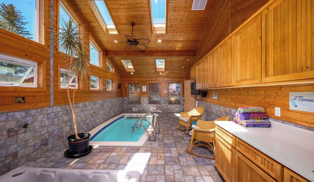 Luxurious & Spacious one-of-a-kind BEACH home with indoor lap pool and hot tub
