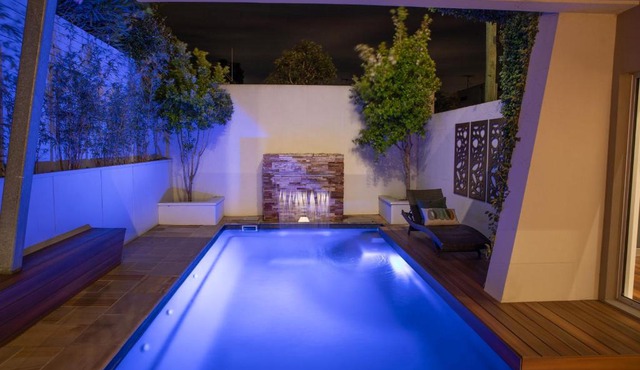 Luxurious Terrace Hideaway with a Heated Pool