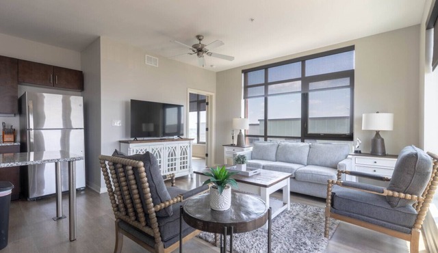 Luxurious Top Floor 2 Br 2 Ba Downtown Condo-#604