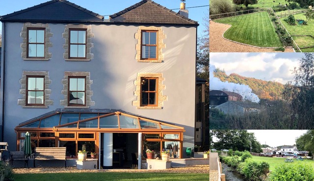 Luxurious & Unique Riverside Period - Amazing Views - Sleeps 8 - Dog Friendly