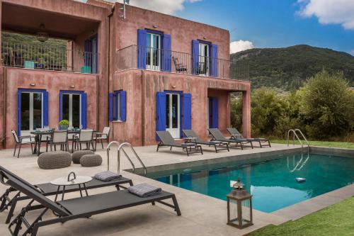 Luxurious Villa Nadoria, Ithaca Island