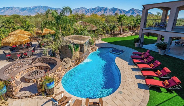 Luxurious Villa Paradiso, Luxurious Villa-6,600 SF, 3.3 Acres, Theater-2 Primary Suites