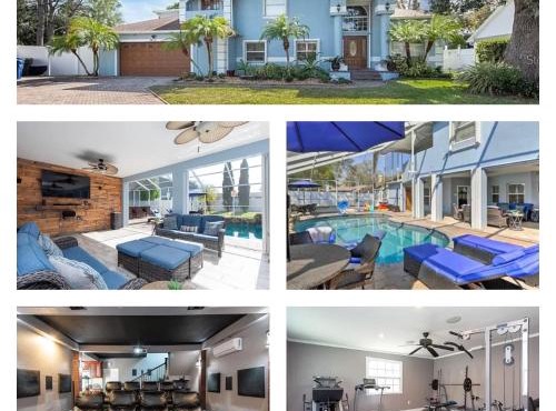 Luxurious Villa with Heated Pool, Theatre, Gym !