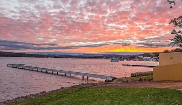 Luxurious Waterfront with Jetty and Boatshed