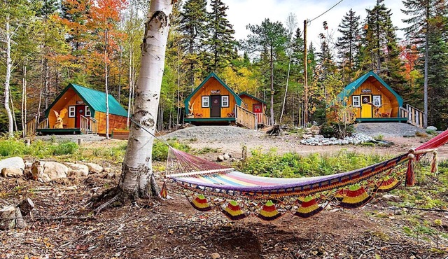 Luxurious Woodland Cabin in Nova Scotia