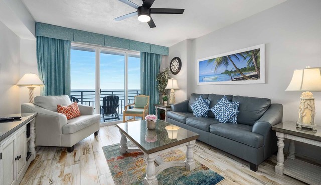 Luxury 14th Floor 1 BR Condo Direct Oceanfront Wyndham Ocean Walk Resort Daytona Beach | 1403