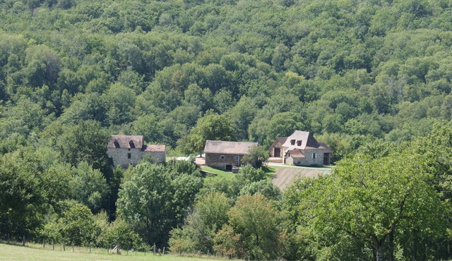 Luxury 18th-Century Private Estate on 13ha – Pool, Sleeps 16–22 Near Figeac