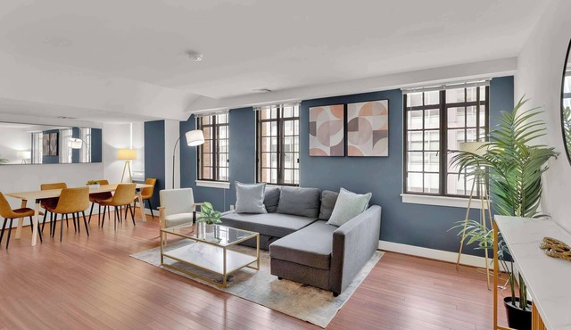 Luxury 1BD | Center City | 2 Beds | By JFK plaza