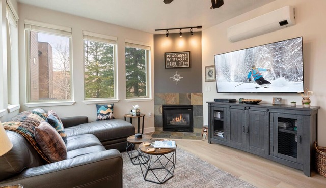 Luxury 1BR+, 2BA Mountain Retreat Near Skiing, Shopping & Dining