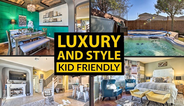 ❤ Luxury 2,800 Sq Ft Home ★ Fast Wifi ★ Hot Tub ❤