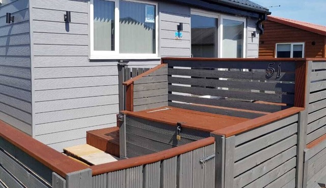 luxury 2-Bed modern chalet in Bridlington