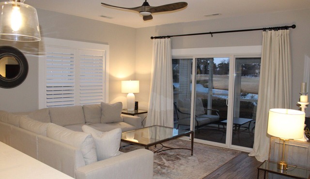 Luxury 2-bedroom condo in lovely Magnolia Greens Golf Plantation Ground level