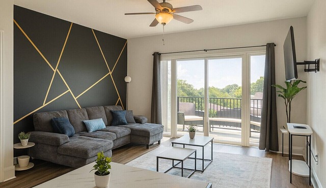 🏙 Luxury 2BR Condo | Steps from UAB Campus 5a