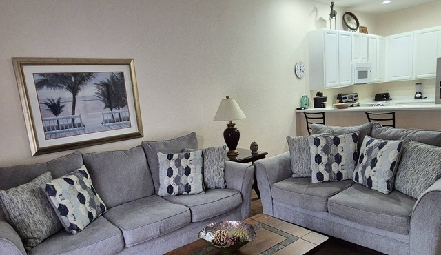 Luxury 3-bed Large Condo-12-Kilometres to Disney World, Kingsize Bed, Beach Area