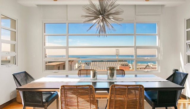 Luxury 3BR Home - Incredible Location & Stunning Views - 1 Block from Beach