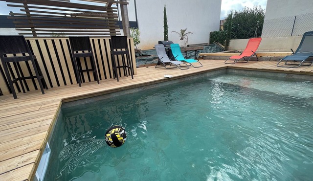 Luxury 5-bedroom villa Mountain view 5 minutes from the beach