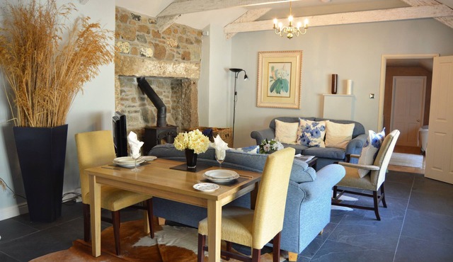 Luxury 5-star single-storey cottage for two near the Cornish coast