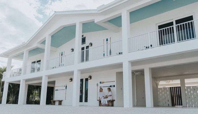 Luxury 5BR/7BA Waterfront Oasis | Private Pool, Dock & 5 Master Suites