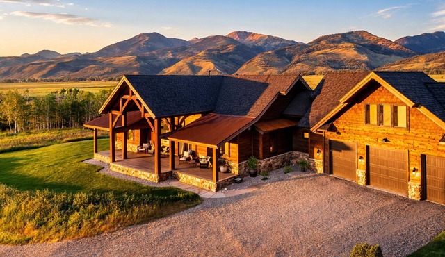 Luxury 5BR Lodge in Star Valley, Views +Trailer Space Near Jackson Hole