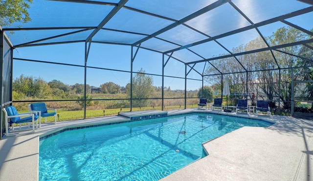 Luxury 5BR Villa Near Disney | Private Pool | Game Room
