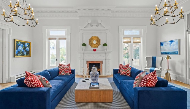 Luxury 7BR Bellevue Ave Estate in Newport RI