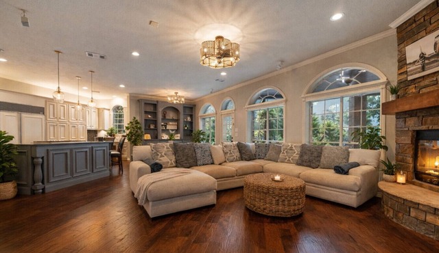 Luxury 7BR Lakefront Oasis | Pool, Hot Tub & Views