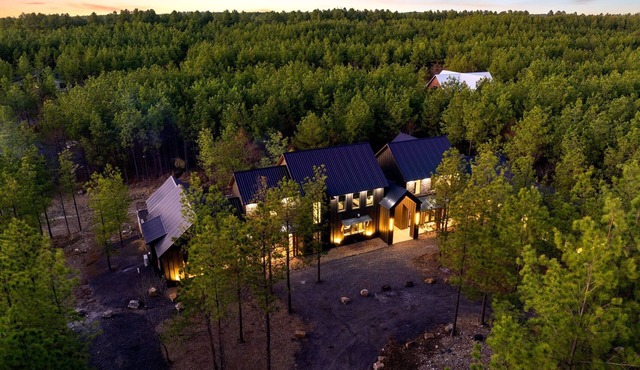Luxury 8BR Cabin | Sleeps 28 | Hot Tub, Game Room, Firepit, Theater, Outdoor Living & More!
