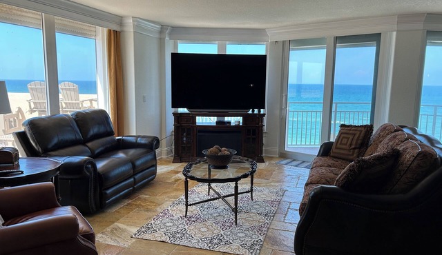 Luxury 8th Floor Beachfront Condo in Daytona Beach Shores - No Drive Beach!
