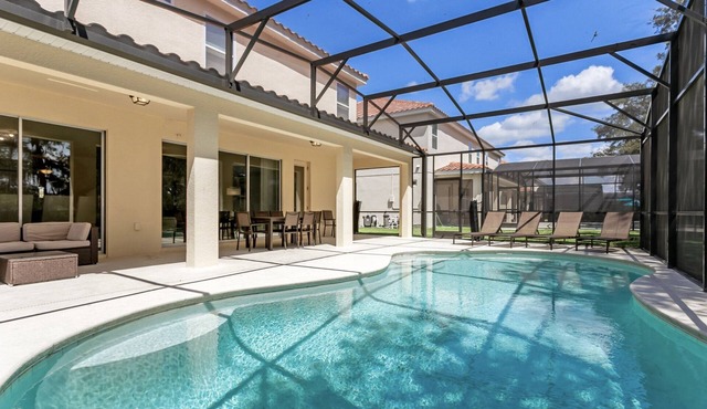 Luxury 9-Bedrooms with Water Slides, Pool, Game RM, Theater