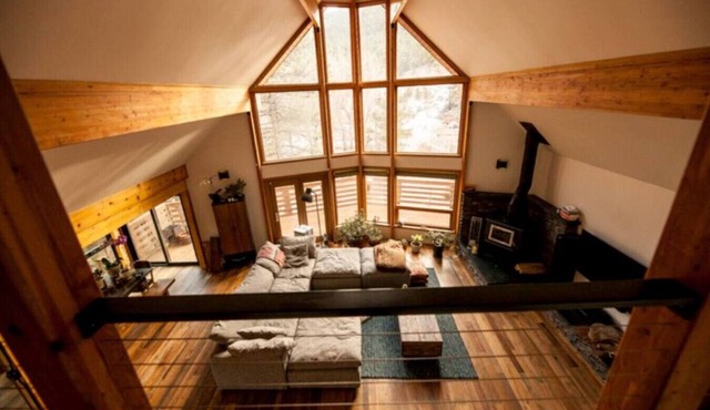 Luxury A-Frame Spa Retreat, Hot Tub, Barrel Sauna
