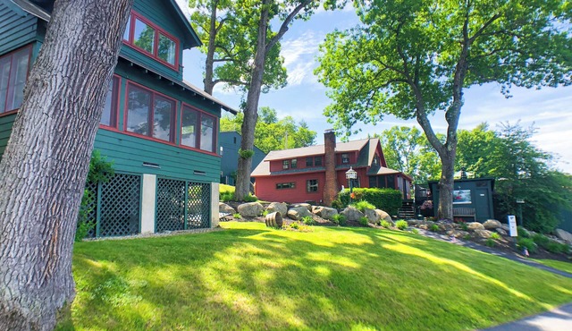 Luxury Adirondack Retreat, Two Homes at Hall’s Marina