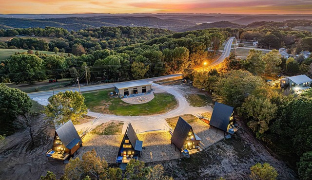 Luxury Adults-Only A-Frames |Table Rock